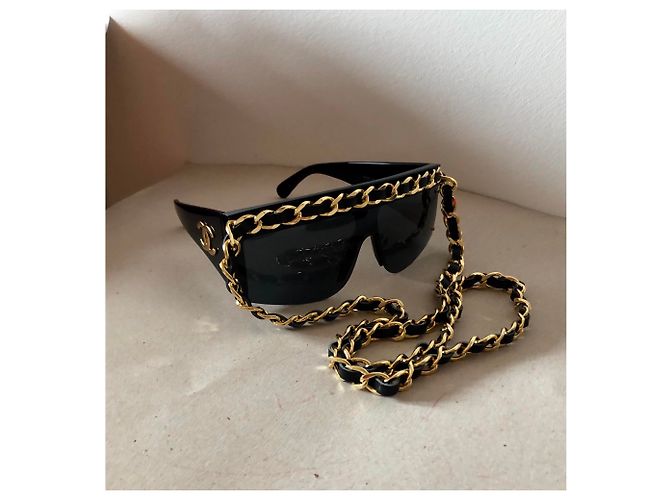 Chanel Kette gold & schwarz - Ansicht 2