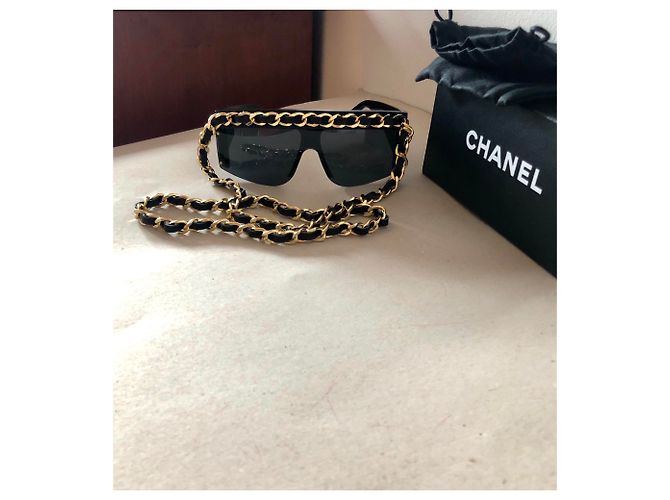 Chanel Kette gold & schwarz - Ansicht 3
