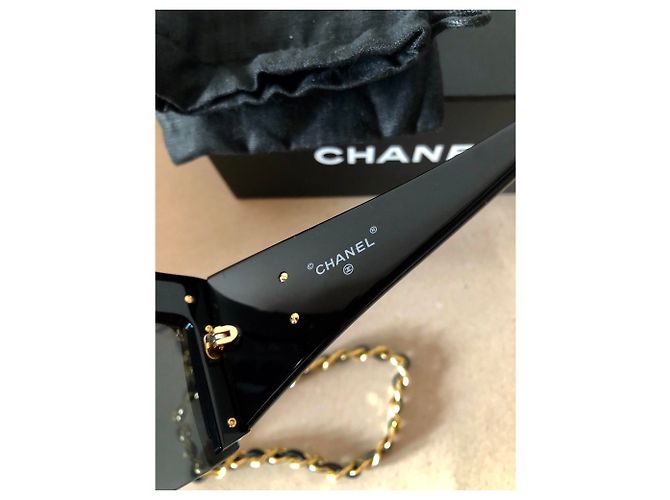 Chanel Kette gold & schwarz - Ansicht 6