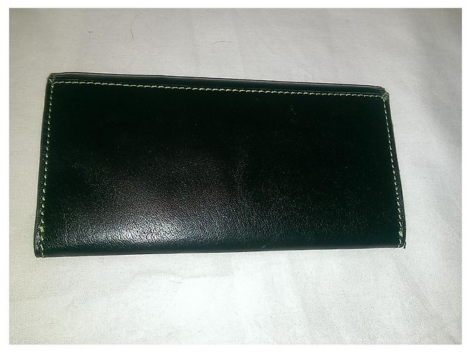 Autre Marque Osprey London Ledergeldbörse Schwarz - Ansicht 5