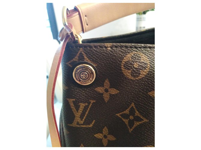 Louis Vuitton Borsa Gaia marrone e nera - vista 5