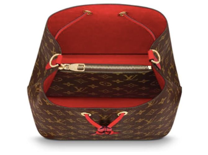 Louis Vuitton Tela monogramma LV NeoNoe nuova Marrone - vista 3