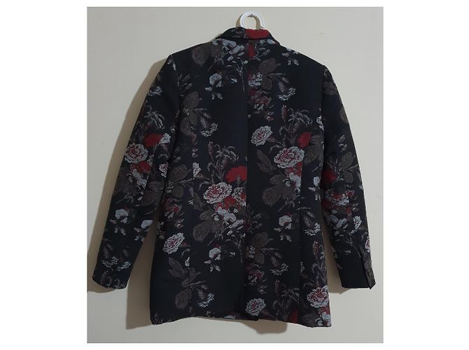 Ganni O'Donell Brokatblazer mit Blumenmuster Mehrfarben - Ansicht 5