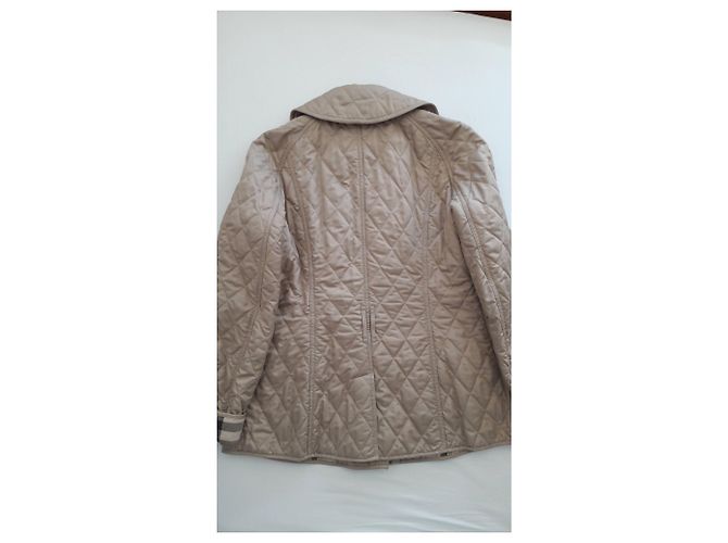 Burberry Brit Burberry klassische beige Steppjacke, Größe L - Ansicht 2