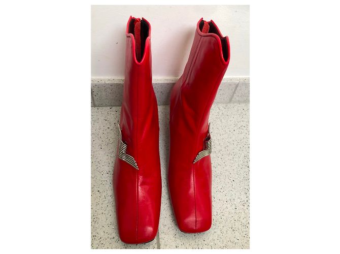 Dorateymur Stivaletti Rosso - vista 2