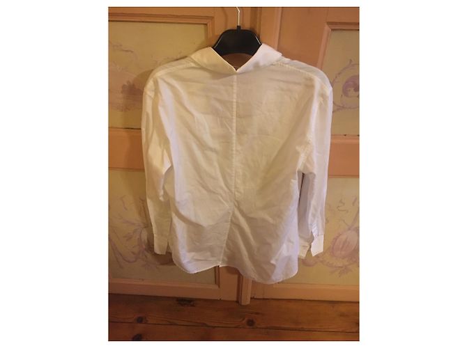 Camisa Yohji Yamamoto de algodón blanco - vista 2