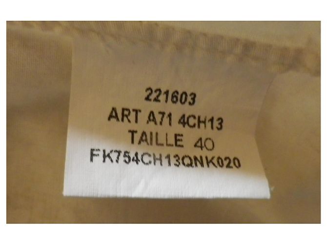 camicia con collo KENZO taglia 40 In perfette condizioni Bianco sporco - vista 8