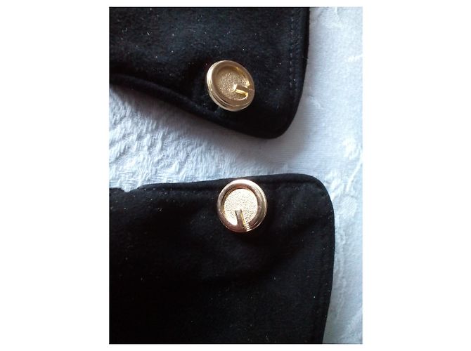 GUCCI Schwarze Wildlederhandschuhe - Ansicht 5