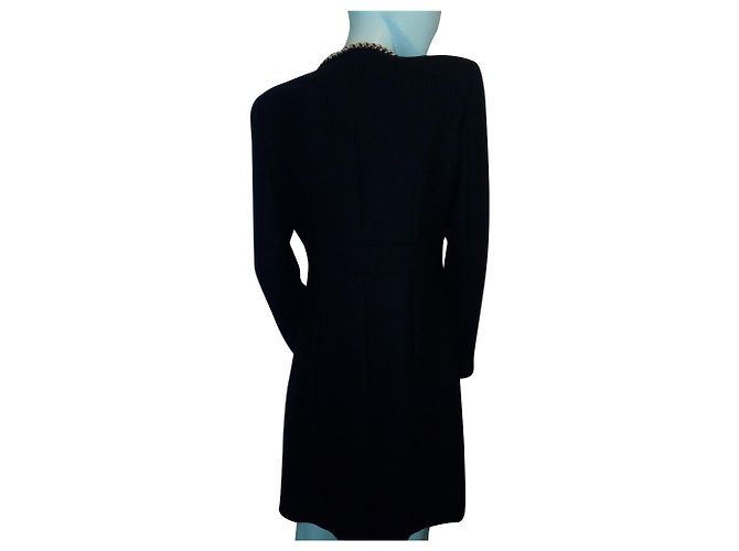 Elisabetta Franchi Cappotto nero - vista 2