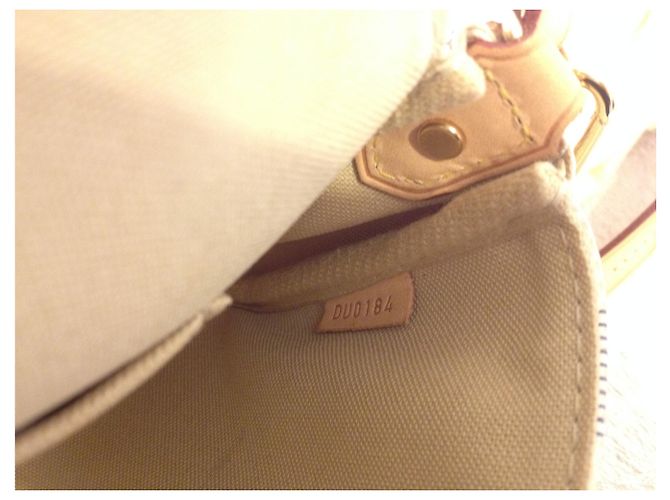 Louis Vuitton MM preferito Damier Azur Bianco - vista 3