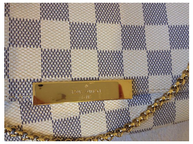 Louis Vuitton MM preferito Damier Azur Bianco - vista 5
