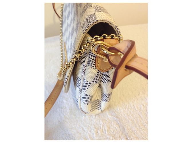 Louis Vuitton MM preferito Damier Azur Bianco - vista 6