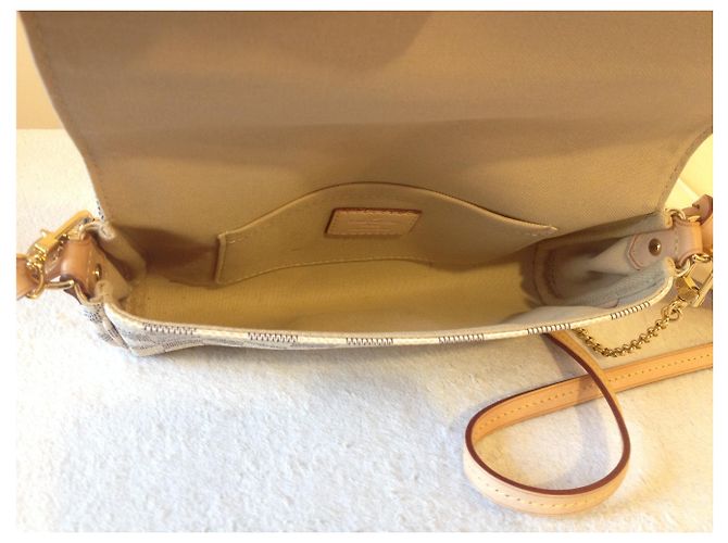 Louis Vuitton MM preferito Damier Azur Bianco - vista 7