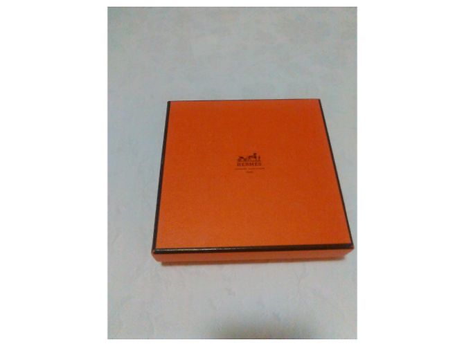 Béarn Hermès Bearn Varanus Niloticus Geldbörse Authentic Blau - Ansicht 6