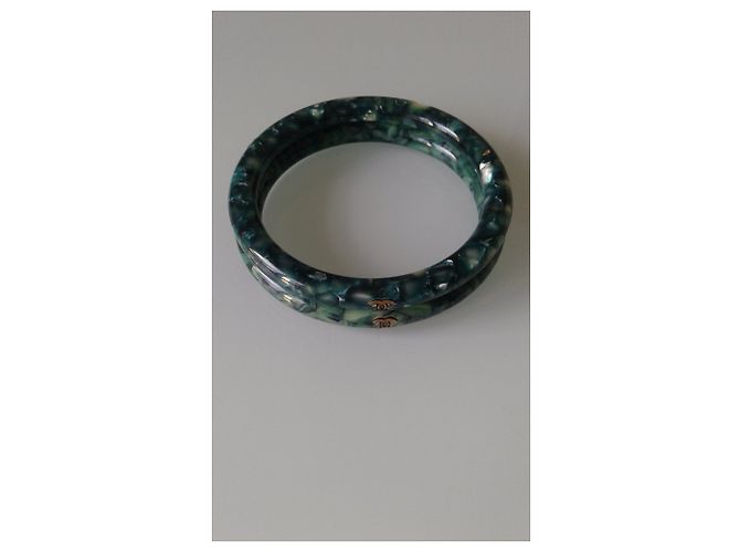 Bracciali Chanel verde oliva - vista 3