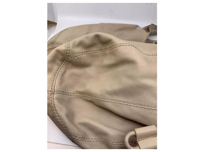 Borsa in pelle Sonia Rykiel rosa beige - vista 8