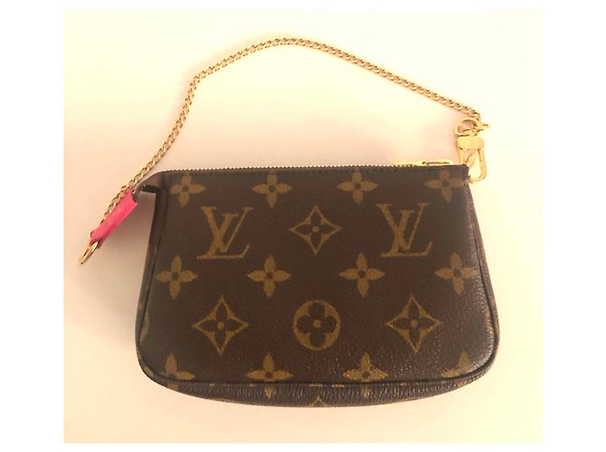 Louis Vuitton Pohctte Accessori Christmas Mini Edition Vivienne Marrone - vista 3