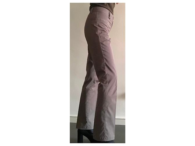 Autre Marque Agujeros rectos T.36-38 Beige Gris - vista 2