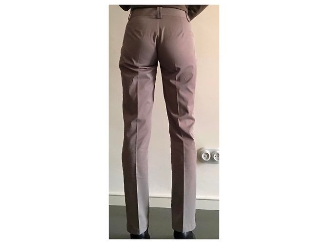 Autre Marque Agujeros rectos T.36-38 Beige Gris - vista 3