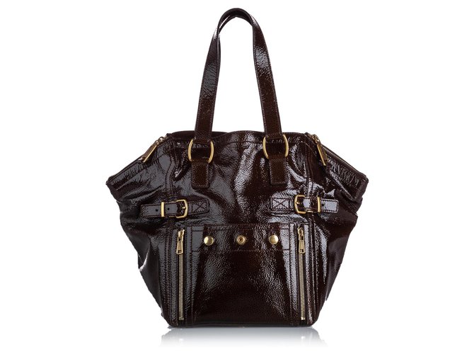 ysl brown tote