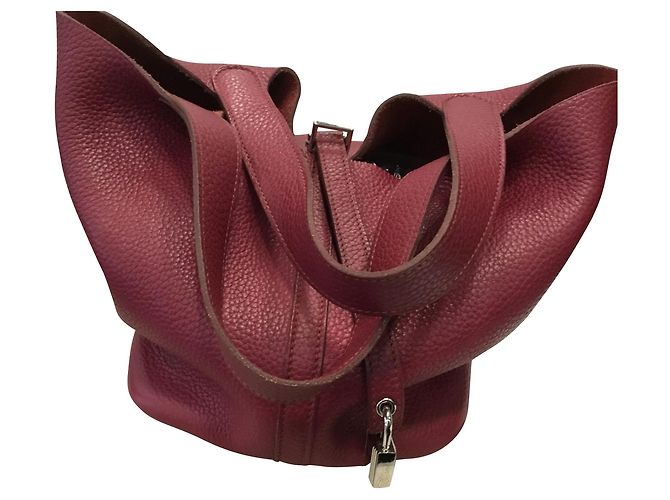 Hermès Picotina Bordeaux - vista 2