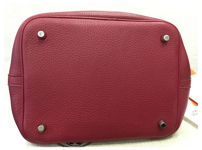 Hermès Picotina Bordeaux - vista 6