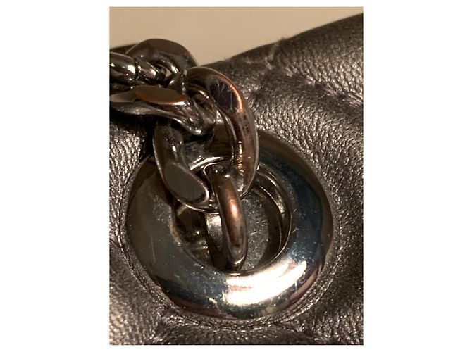 Love Moschino saco prateado acolchoado - vista 13