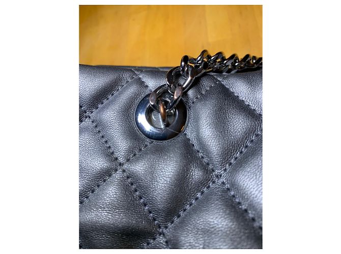 Love Moschino saco prateado acolchoado - vista 14