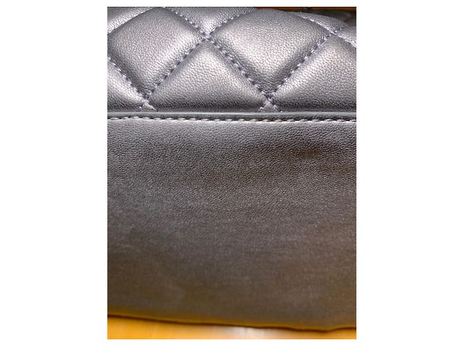 Love Moschino saco prateado acolchoado - vista 4