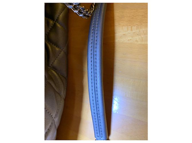 Love Moschino saco prateado acolchoado - vista 7