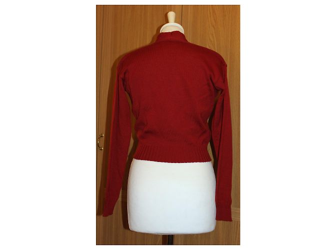 Romeo Gigli Vintage gekreuzter Pullover - Ansicht 2