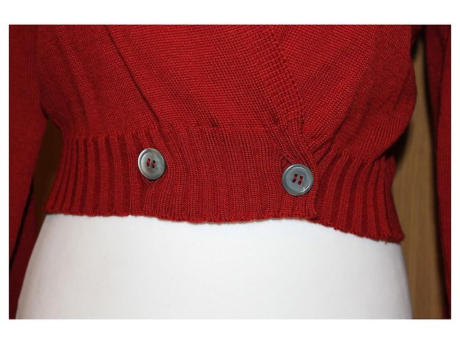 Romeo Gigli Vintage gekreuzter Pullover - Ansicht 3