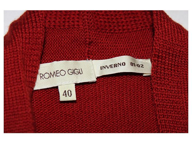 Romeo Gigli Vintage gekreuzter Pullover - Ansicht 6