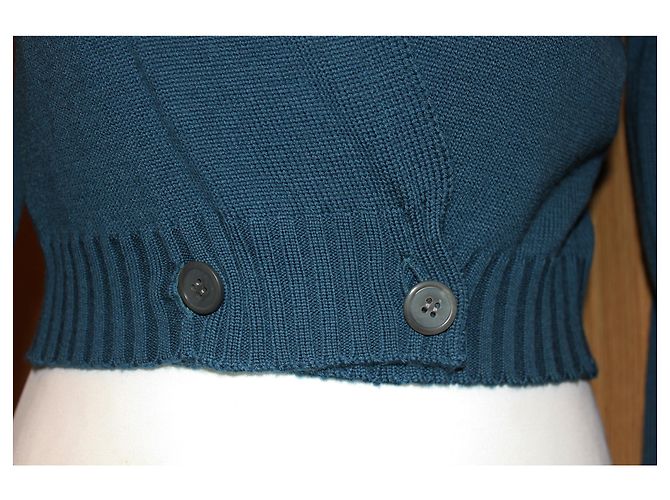 Romeo Gigli Vintage gekreuzter Pullover - Ansicht 5