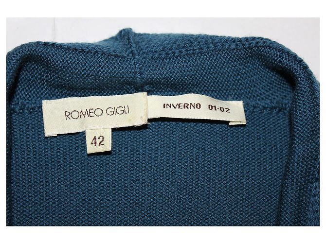 Romeo Gigli Vintage gekreuzter Pullover - Ansicht 7