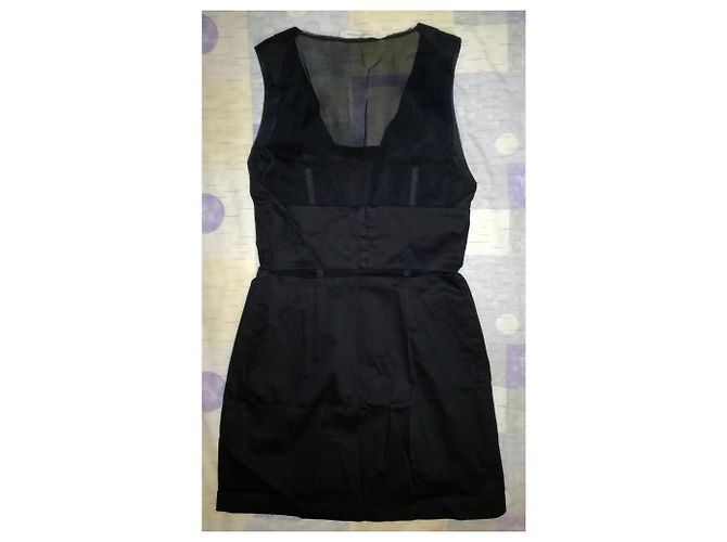 PIERRE BALMAIN Schwarzes Sommerabend- / Cocktailkleid - Ansicht 3