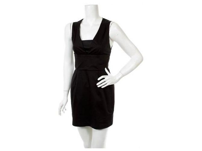 PIERRE BALMAIN Schwarzes Sommerabend- / Cocktailkleid - Ansicht 8