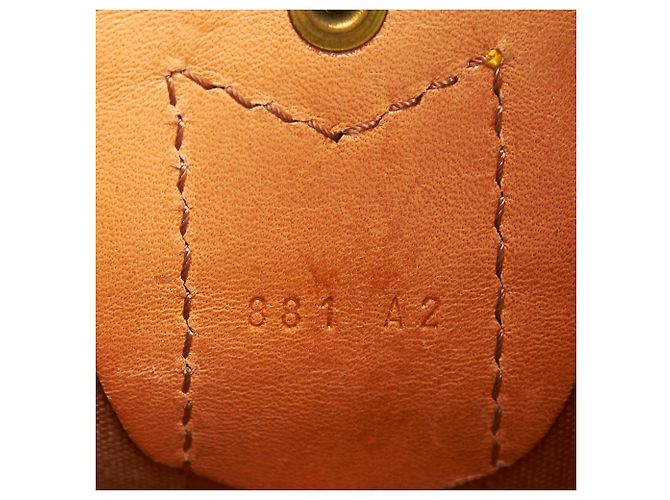Polochon Polo Louis Vuitton Sacro monogramma marrone 65 - vista 7