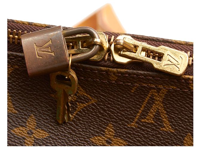 Polochon Polo Louis Vuitton Sacro monogramma marrone 65 - vista 9