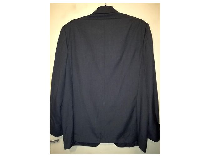CORNELIANI Linea Sartoria Wool & Silk Grey Suit Jacket / Blazer, Size 58 Dark grey - view 9