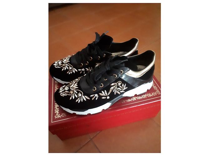 Rene Caovilla Sneakers in velluto - vista 2
