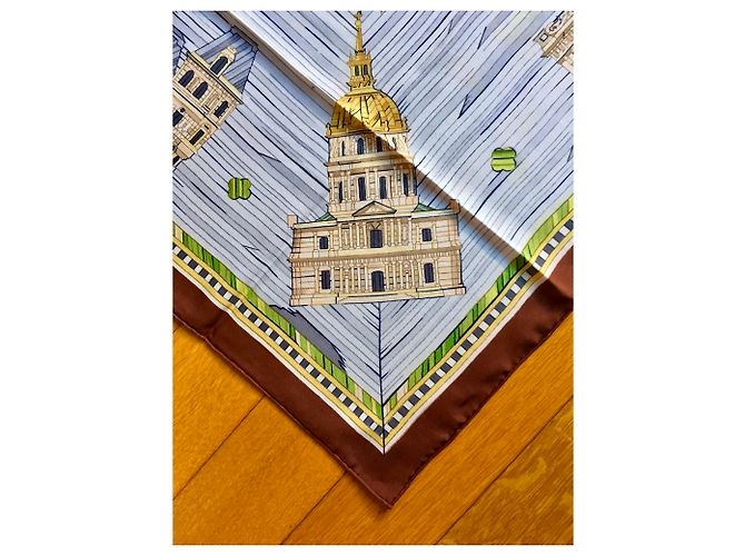 Hermès Les ÉDIFICES de PARIS 1806 Multicolore - vue 10