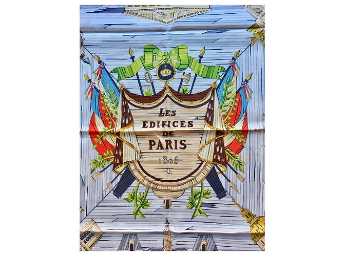 Hermès Les ÉDIFICES de PARIS 1806 Multicolore - vue 11