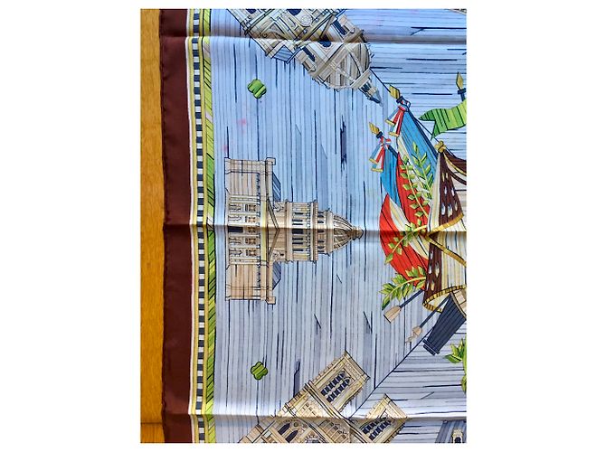 Hermès Les ÉDIFICES de PARIS 1806 Multicolore - vue 5