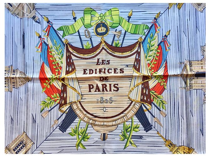 Hermès Les ÉDIFICES de PARIS 1806 Multicolore - vue 6