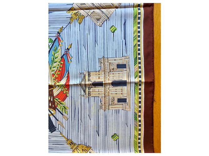 Hermès Les ÉDIFICES de PARIS 1806 Multicolore - vue 7