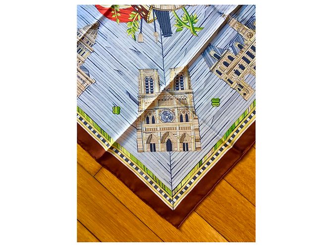 Hermès Les ÉDIFICES de PARIS 1806 Multicolore - vue 8