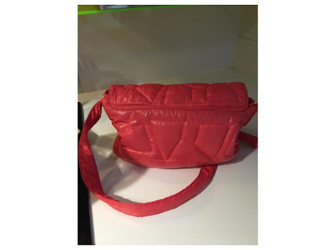 Borsa a tracolla Sonia Rykiel rosa in poliestere - vista 4