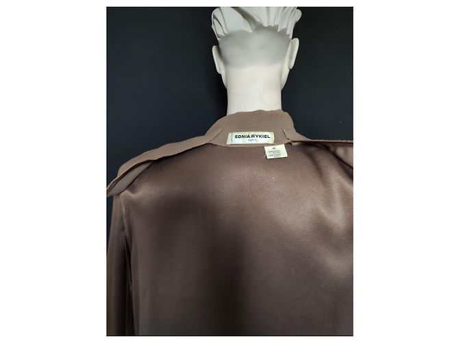 Sonia Rykiel Skirt Suit Light Brown Viscose - view 3