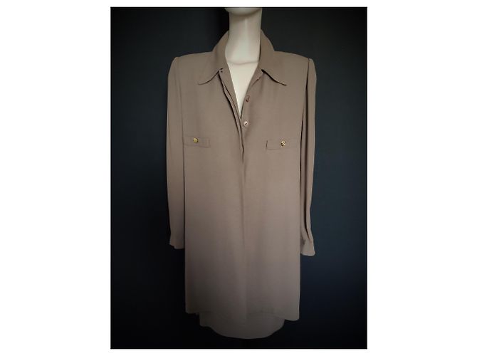 Sonia Rykiel Skirt Suit Light Brown Viscose - view 5